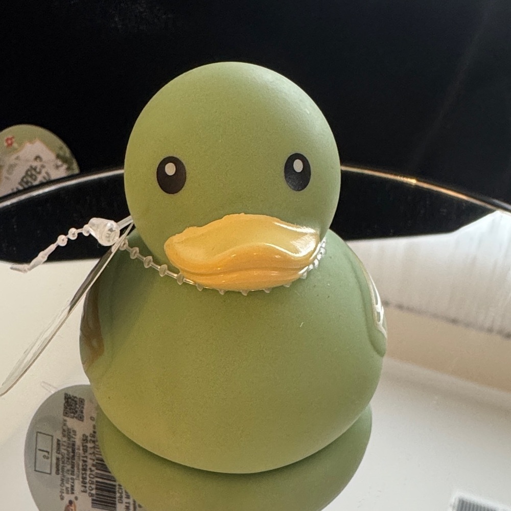 Kikkerland Colorful Duck Set of 4 Green, Orange, Purple, Yellow - Picture 7 of 7